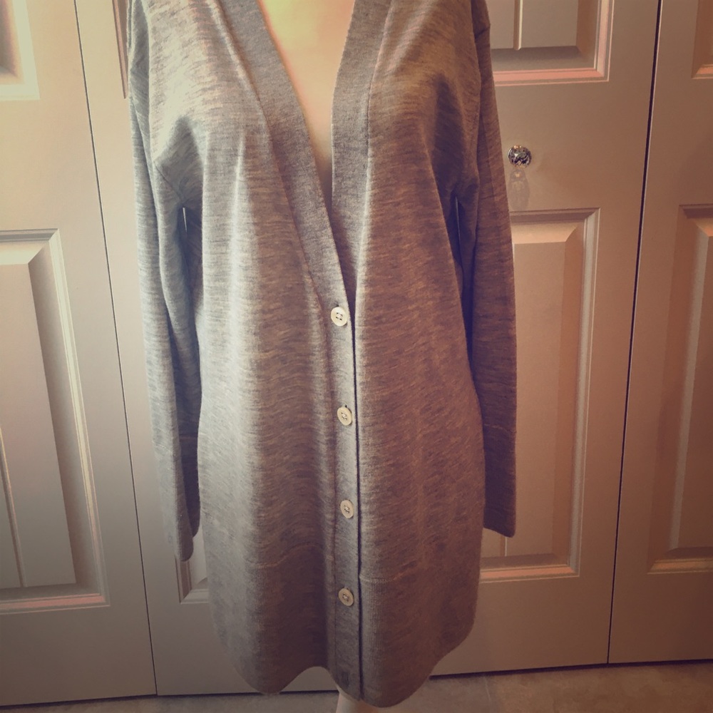 Cashmere blend ‘boyfriend’ cardigan